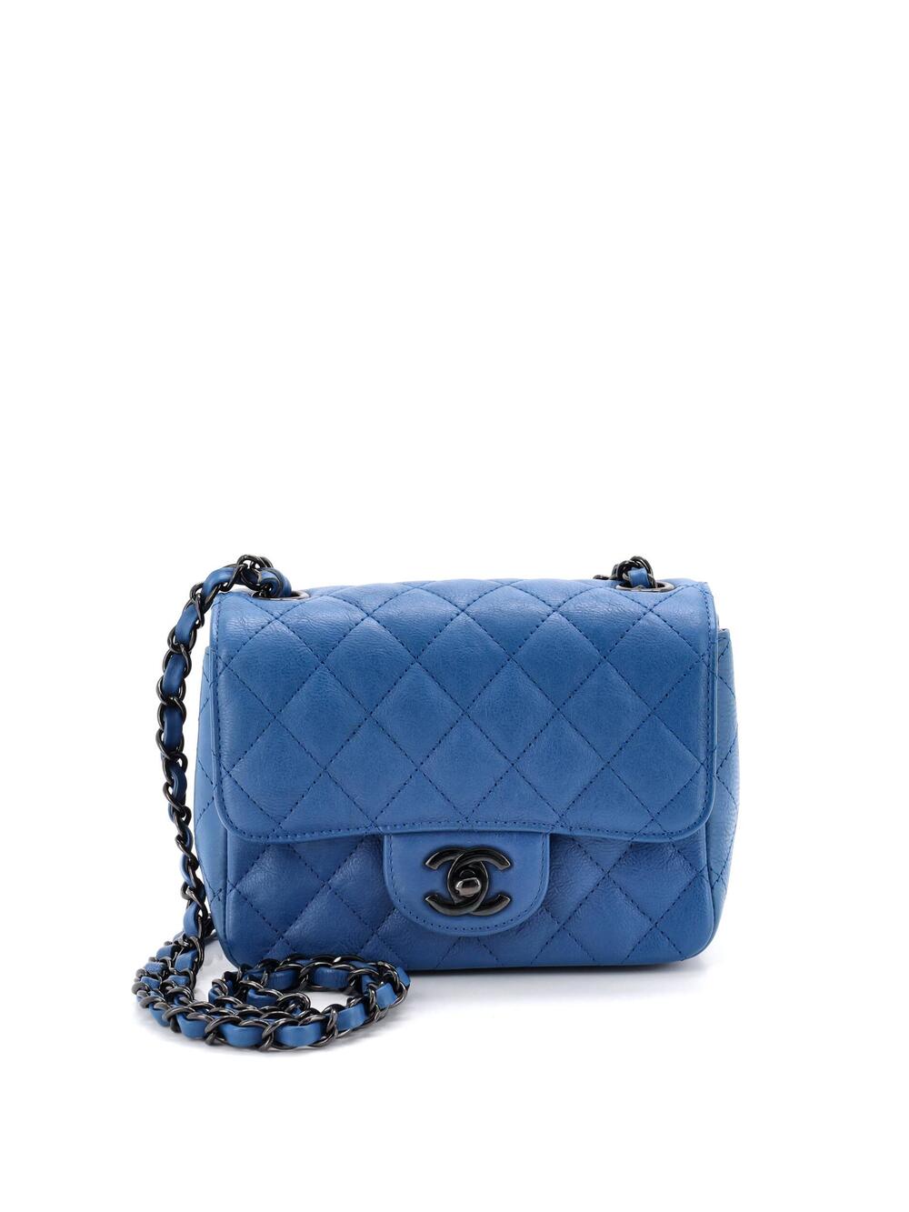 Chanel So Black Square Classic Single #327423C45B